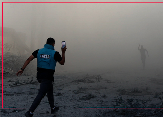 Gaza journos RSF 680wide Reporters Without Borders (RSF), which has filed five complaints with the International Criminal Court (ICC) over Israeli crimes against journalists, has called for justice