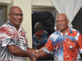 Fijian Deputy Prime Minister Manoa Kamikamica