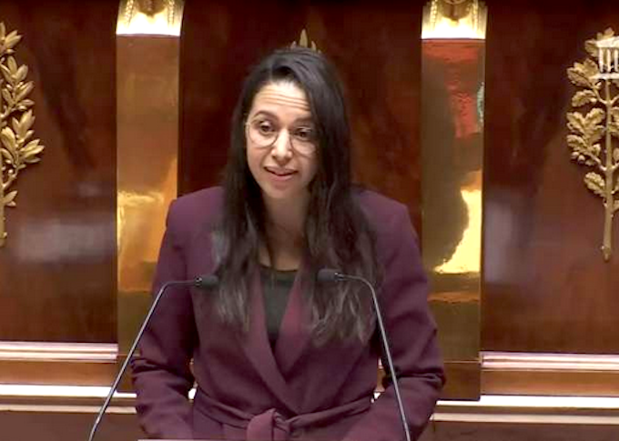 Naïma Moucthou AN 680wide French Minister for Overseas Naïma Moutchou