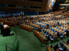 Defiant pariah state leader Israeli Prime Minister Benjamin Netanyahu