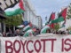 Protesters in Ōtautahi Christchurch calling for sanctions against Israel's crimes in Gaza