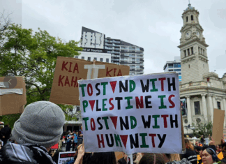 Israel committed to ‘business as usual’ in seeking Gaza gains, says analyst New Zealand pro-Palestinian protesters declare their solidarity with Gaza as a "stand for humanity"