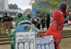 New Zealand pro-Palestine protesters against Israel's genocidal attacks on Gaza
