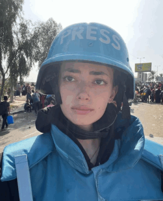 Gaza’s Plestia Alaqad to star in Palestinian horror film The Visitor Palestinian journalist and author Plestia Alaqad