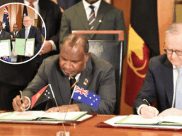 Signing the Pukpuk Treaty