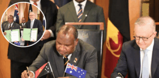 Signing the Pukpuk Treaty