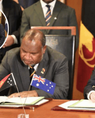 Signing the Pukpuk Treaty