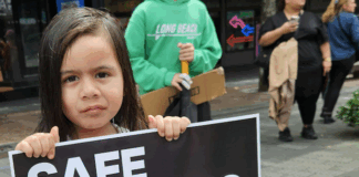 NZ health minister unethical over medical ethics – ‘look in the mirror’ A child holds a medical "safe staffing" placard at the mega strike in Auckland