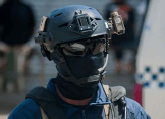 ‘Not an attempt to militarise our nation’ – Solomon Islands considers own military A member of the Police Response Team in Solomon Islands