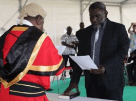 Bougainville President Ishmael Toroama announces the caretaker Bougainville Executive Council (BEC)