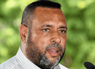 East Sepik Governor Allan Bird . . . similar risks to last year in this year's budget with overly optimistic revenue forecasts