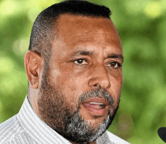 East Sepik Governor Allan Bird . . . similar risks to last year in this year's budget with overly optimistic revenue forecasts