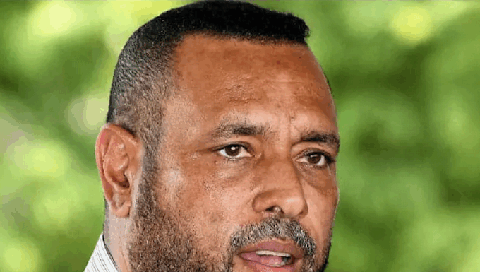 East Sepik Governor Allan Bird . . . similar risks to last year in this year's budget with overly optimistic revenue forecasts
