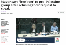 Auckland Mayor Wayne Brown draws angry response from pro-Palestine advocates