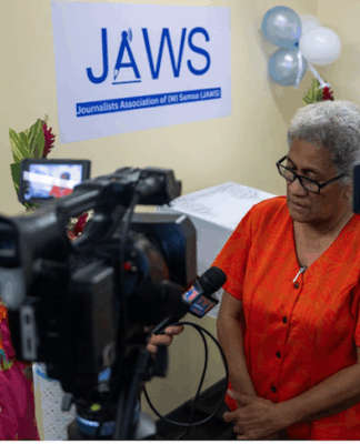 JAWS president Lagi Keresoma