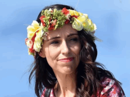 New Zealand's "Voice of Oceania" Dame Jacinda Ardern at the COP3 climate summit in Brazil