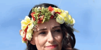 New Zealand's "Voice of Oceania" Dame Jacinda Ardern at the COP3 climate summit in Brazil