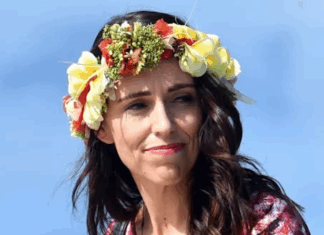 New Zealand's "Voice of Oceania" Dame Jacinda Ardern at the COP3 climate summit in Brazil