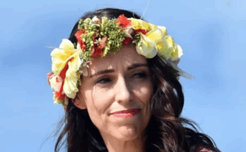 New Zealand's "Voice of Oceania" Dame Jacinda Ardern at the COP3 climate summit in Brazil