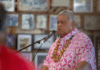 Samoan PM back home as journalist alleges assault outside his residence Samoan PM La'aulialemalietoa Leuatea Schmidt