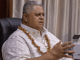 Samoan Prime Minister La'aulialemalietoa Leuatea Polataivao Schmidt
