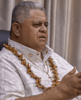 Samoan Prime Minister La'aulialemalietoa Leuatea Polataivao Schmidt