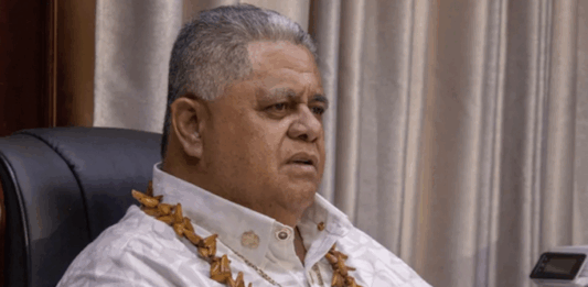 Samoan Prime Minister La'aulialemalietoa Leuatea Polataivao Schmidt