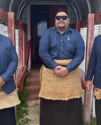 Newly elected Tongan noble Lord Ma'afu