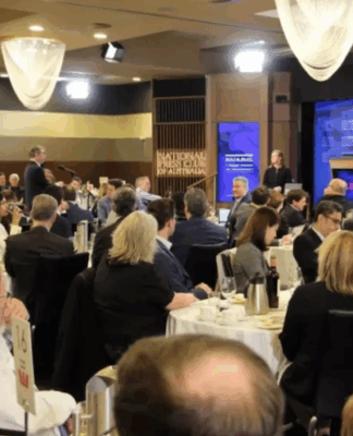 Australia's National Press Club sponsors include the world’s two biggest weapons makers