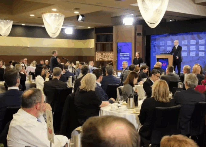 Australia's National Press Club sponsors include the world’s two biggest weapons makers