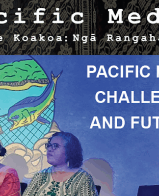 Pacific Media: A renewed commitment to research on Pacific media, development and democracy ABC's Fiji correspondent Lice Movono (from left), RNZ Pacific manager Moera Tuilaipa-Taylor and Islands Business editor Samantha Magick speaking during a women empowerment panel at the 2024 Pacific Media International conference