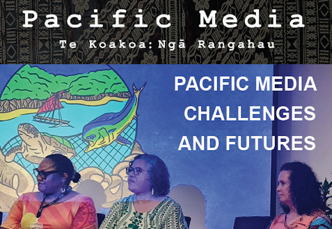 PM Cover 1(1) July 2025 680wide-shallow ABC's Fiji correspondent Lice Movono (from left), RNZ Pacific manager Moera Tuilaipa-Taylor and Islands Business editor Samantha Magick speaking during a women empowerment panel at the 2024 Pacific Media International conference