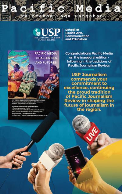 Pacific Media - congratulations from USP Journalism