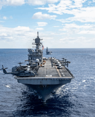 Concern over the Pacific Ocean being hyper-militarised