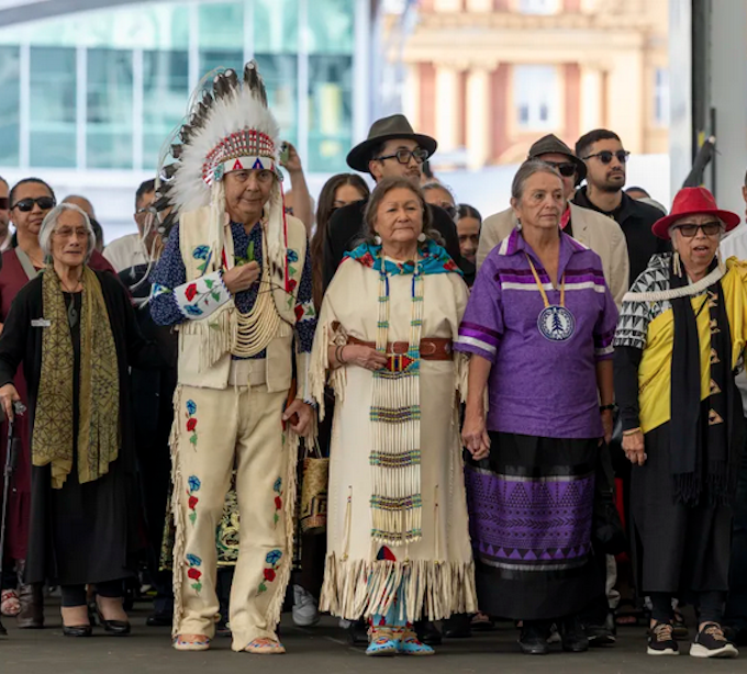 Pōwhiri 4 WIPCE RNZ 680wide The pōwhiri for the start of the four-day WIPCE 2025