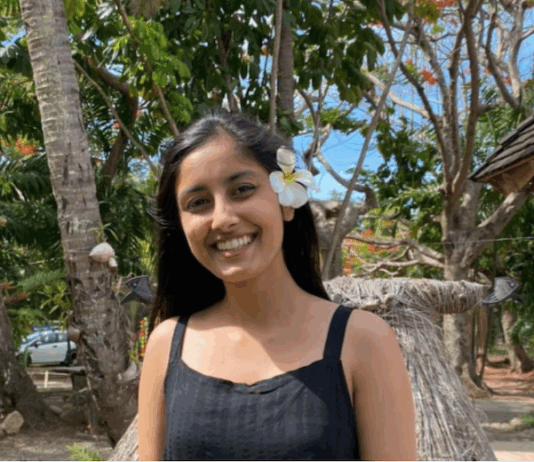 USP student journalist Riya Bhagwan