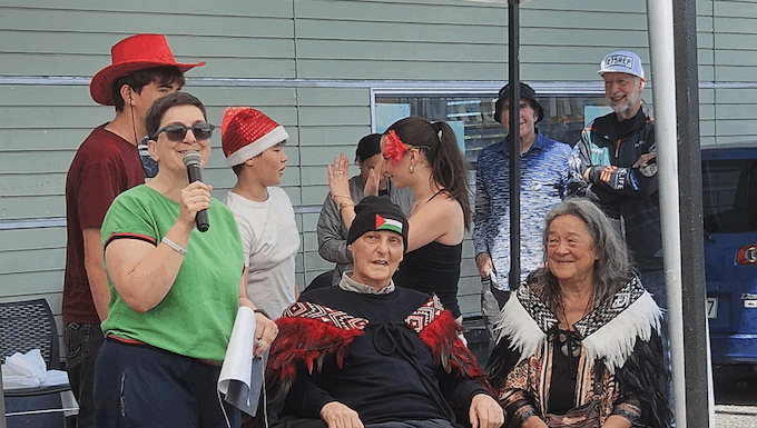 A tribute in Māngere East's Village Green
