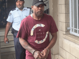 Convicted Fiji murderer Sairusi Ceinaturaga outside the Suva High Court
