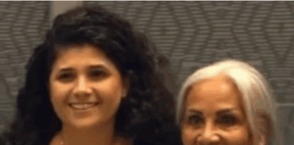 Israeli Deputy Foreign Minister Sharren Haskel (left) with Destiny Church's Hannah Tamaki in Auckland