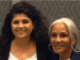Israeli Deputy Foreign Minister Sharren Haskel (left) with Destiny Church's Hannah Tamaki in Auckland
