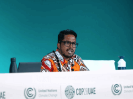 Head of Greenpeace Pacific Shiva Gounden