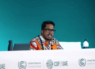 Head of Greenpeace Pacific Shiva Gounden