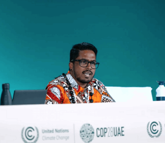 Head of Greenpeace Pacific Shiva Gounden