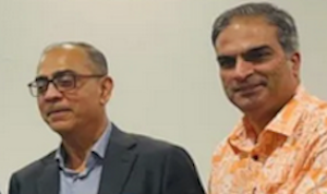 Associate Professor Shailendra Singh (left) and Dr Amit Sarwal