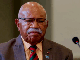 Sitiveni Rabuka appeared before the Fiji Truth and Reconciliation Commission
