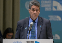 Surangel S. Whipps Jr addressing the Climate Summit 2025