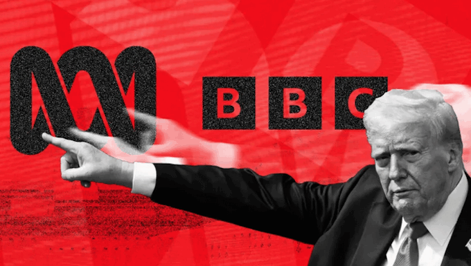 Bending over backwards for the right isn’t saving the BBC. It won’t save the ABC either Here we are almost 40 years later: another puffed-up scandal. Another BBC head falling to the outrage of the British Tory press, thanks to President Trum