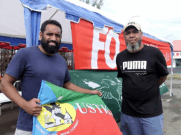 French Overseas Minister holds marathon political talks in New Caledonia USTKE and other inter-union members met French Overseas Minister Naïma Moutchou on her visit to Camp Est prison in Nouméa