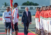 Australian Prime Minister Anthony Albanese in Nadi, Fiji