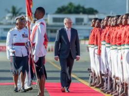 Australian Prime Minister Anthony Albanese in Nadi, Fiji